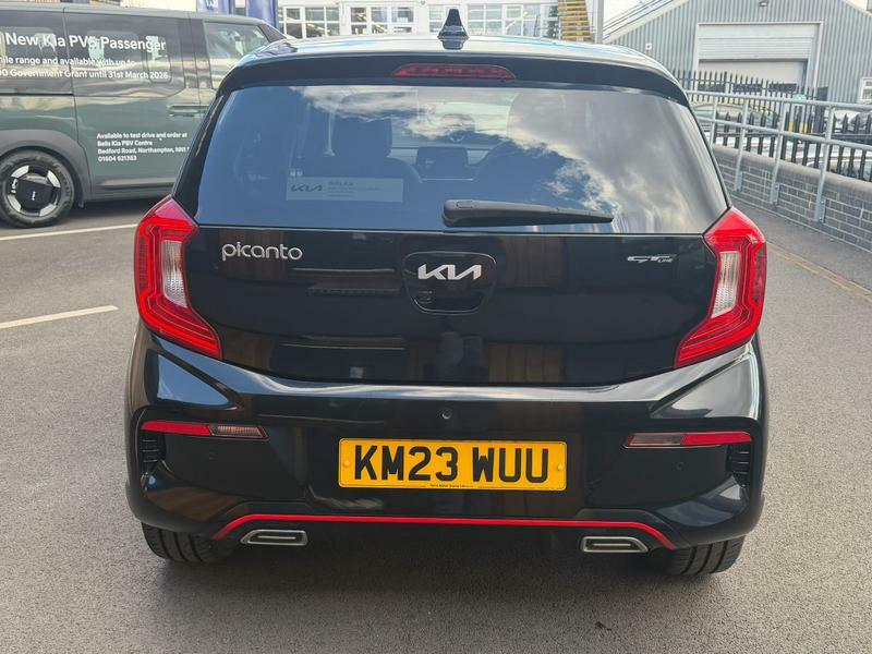 Kia Picanto 1.0T Gdi Gt-line S 4 Seats KM23WUU Black #6