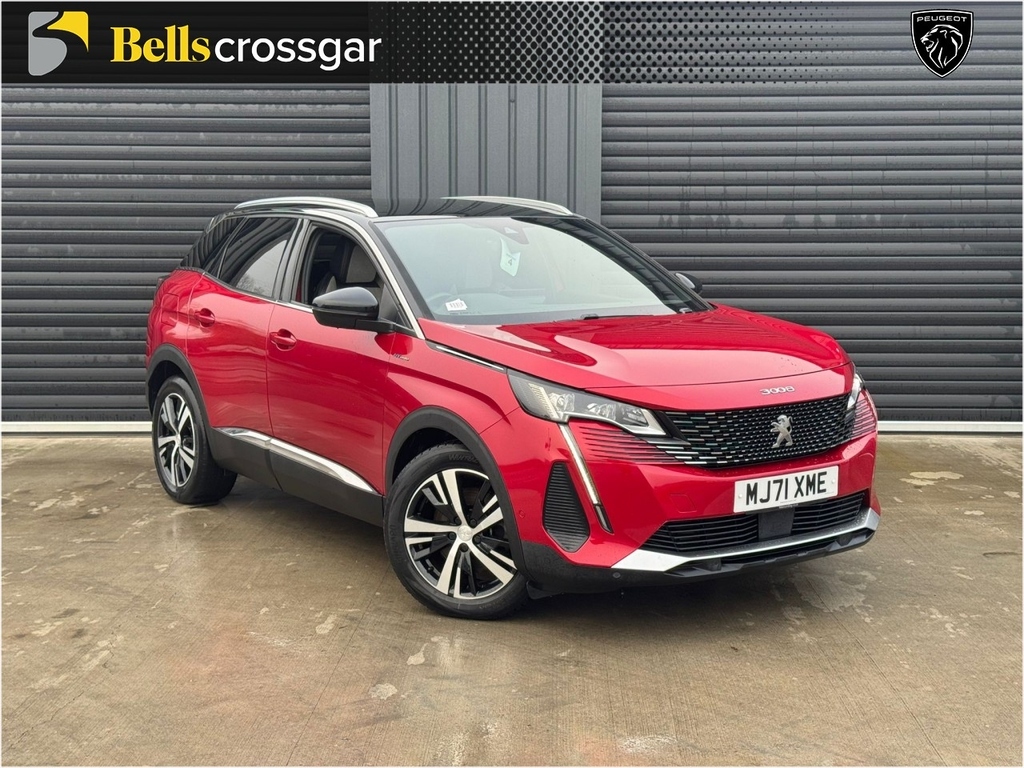 Peugeot 3008 1.6 Hybrid 225 Gt E-eat8 Red