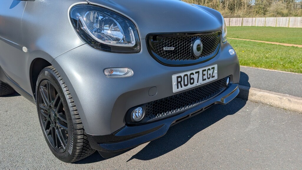 Smart Fortwo Cabrio 0.9 T Brabus Xclusive Grey #6