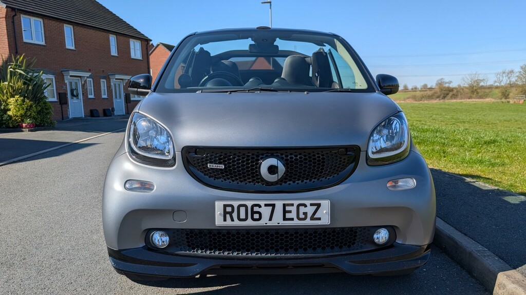 Smart Fortwo Cabrio 0.9 T Brabus Xclusive Grey #3