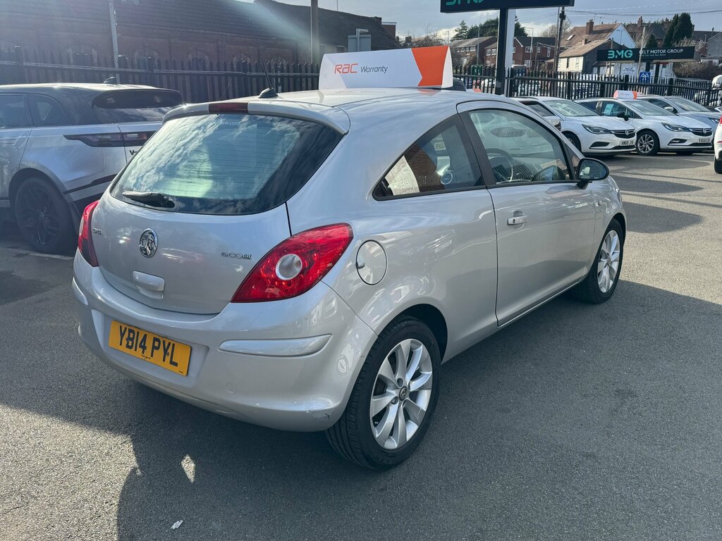 Vauxhall Corsa 1.0 Ecoflex 12V Excite Hatchback YB14PYL Silver #4