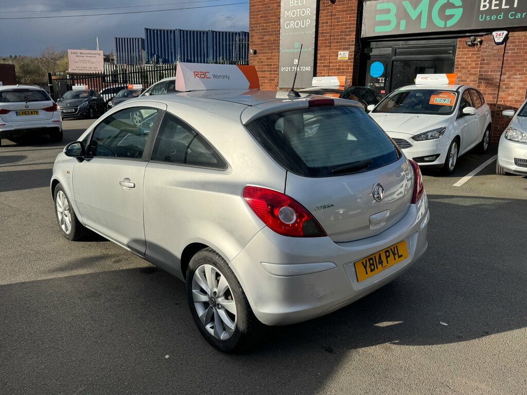 Vauxhall Corsa 1.0 Ecoflex 12V Excite Hatchback YB14PYL Silver #3