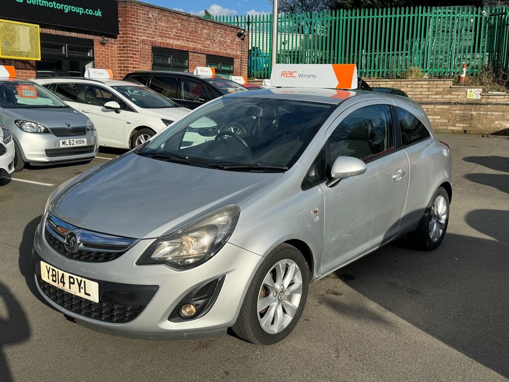 Vauxhall Corsa 1.0 Ecoflex 12V Excite Hatchback YB14PYL Silver #2