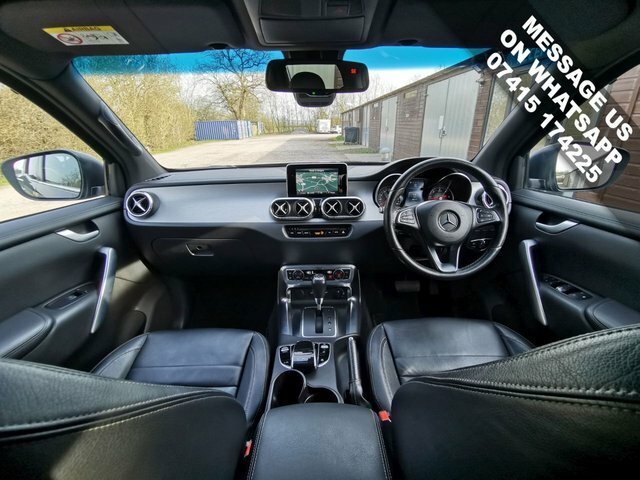 Mercedes-Benz X Class Cdi V6 Power Pickup Blue #2