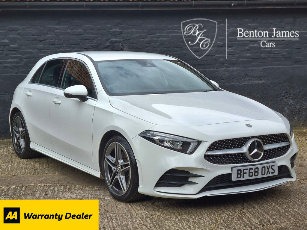Mercedes-Benz A Class 1.5 A180d Amg Line 7G-dct Euro 6 S S White