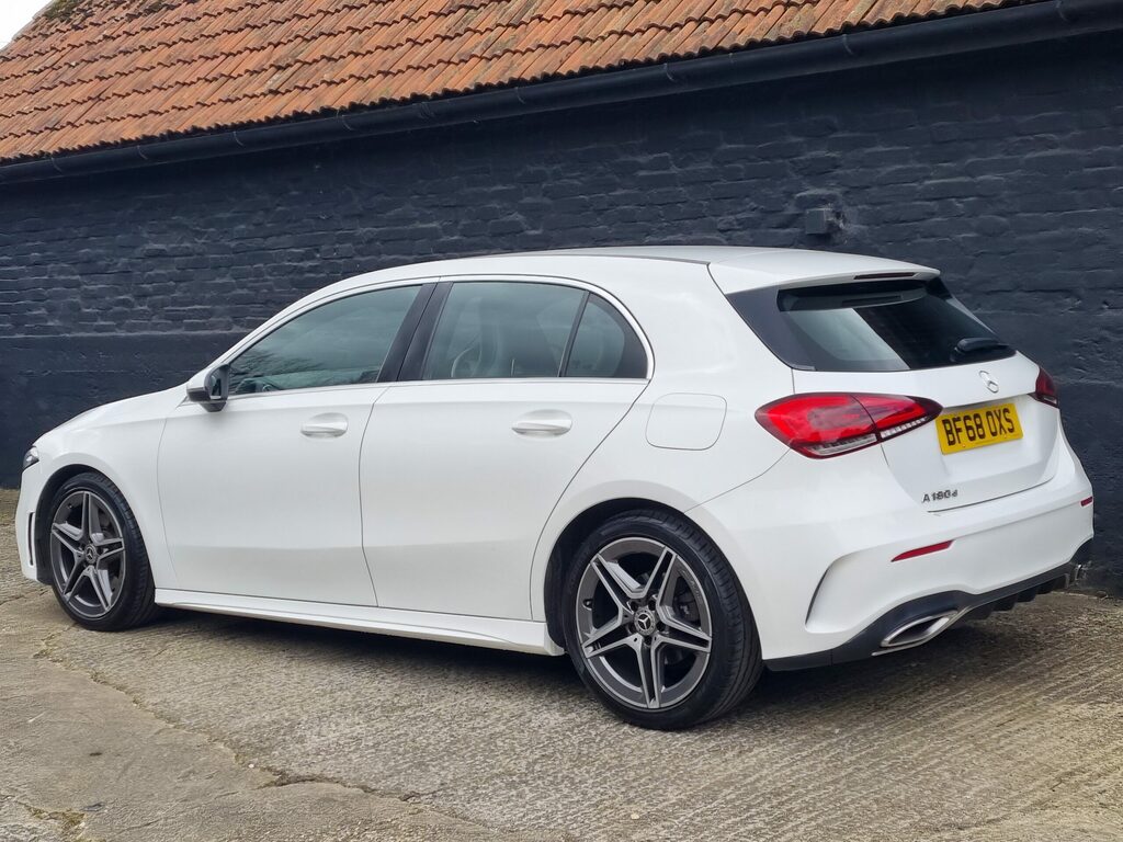 Mercedes-Benz A Class 1.5 A180d Amg Line 7G-dct Euro 6 S S BF68OXS White #5