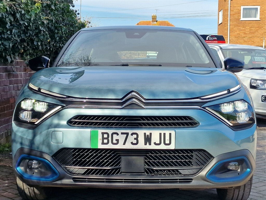 Citroen e-C4 50Kwh Sense 7.4Kw Charger BG73WJU Blue #6