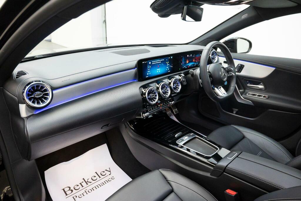 Mercedes-Benz A Class Saloon 2.0 A35h Mhev Amg Premium Plus 7G-dct 4Ma Black #3