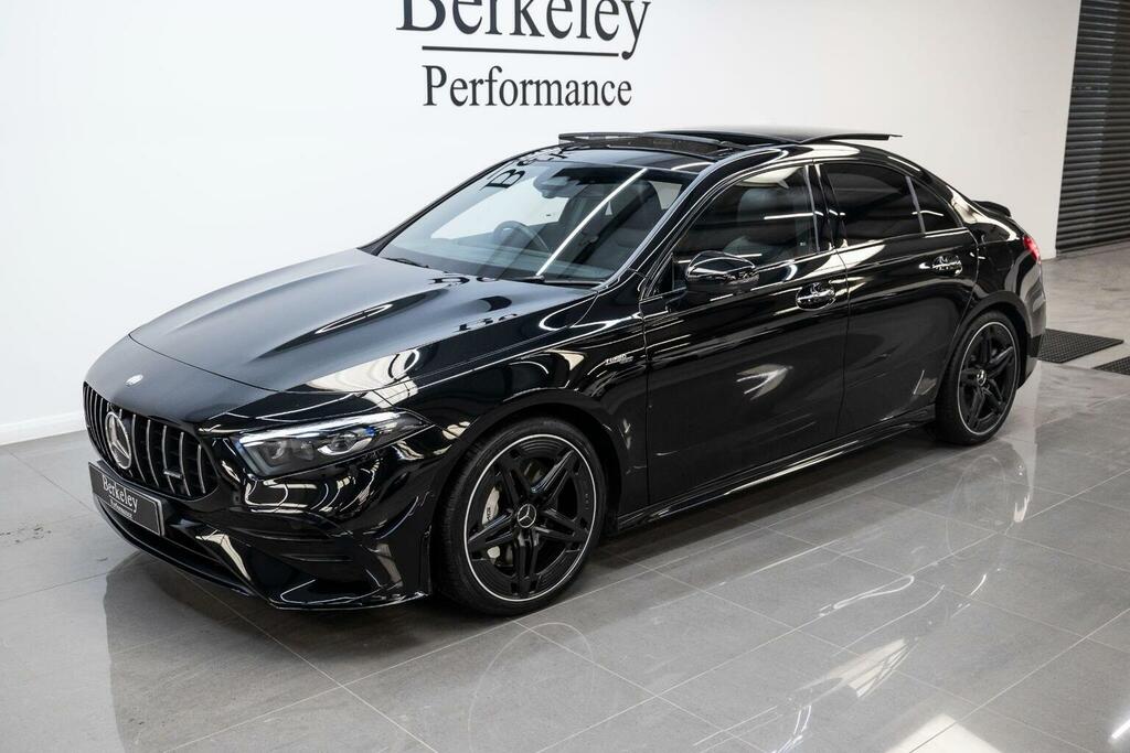 Mercedes-Benz A Class Saloon 2.0 A35h Mhev Amg Premium Plus 7G-dct 4Ma Black #6