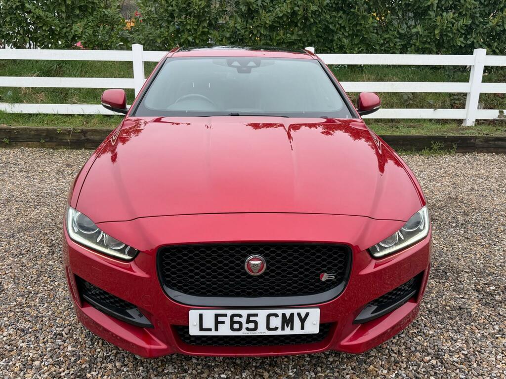 Jaguar XE 2.0D R-sport Euro 6 Ss LF65CMY Red #3