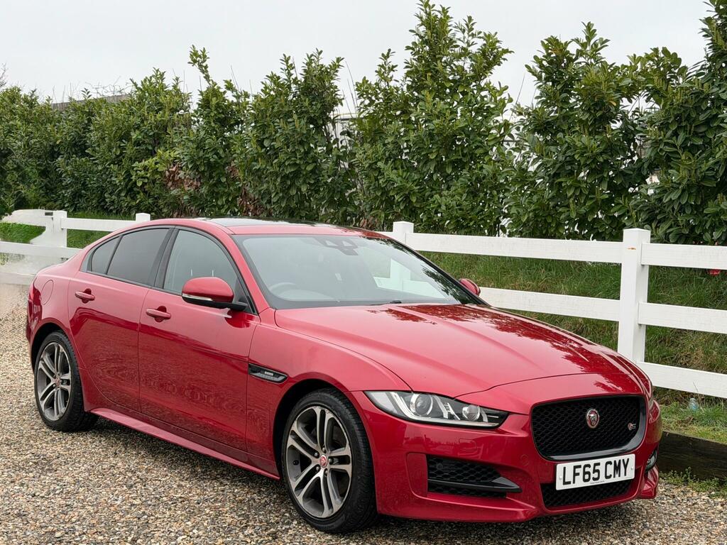 Jaguar XE 2.0D R-sport Euro 6 Ss LF65CMY Red #6