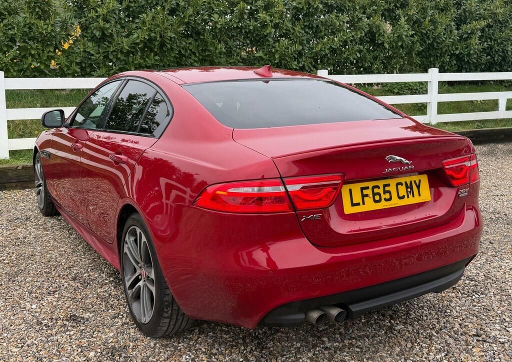Jaguar XE 2.0D R-sport Euro 6 Ss LF65CMY Red #5