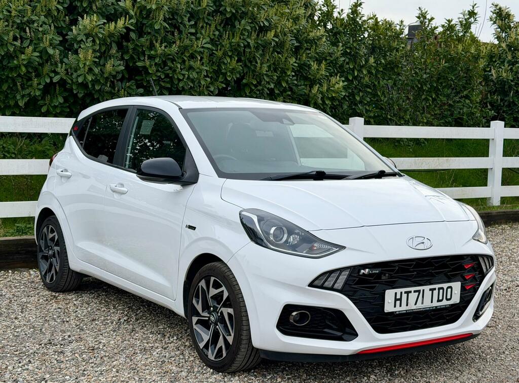 Hyundai I10 1.0 T-gdi N Line Euro 6 Ss HT71TDO White #6
