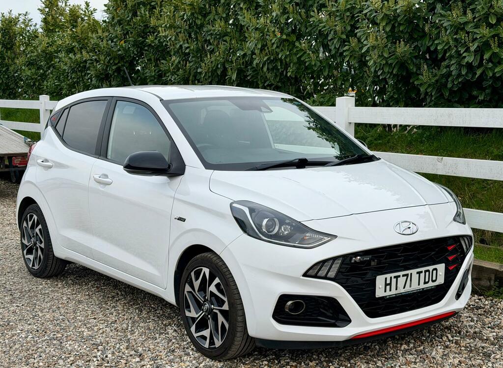 Hyundai I10 1.0 T-gdi N Line Euro 6 Ss HT71TDO White #2