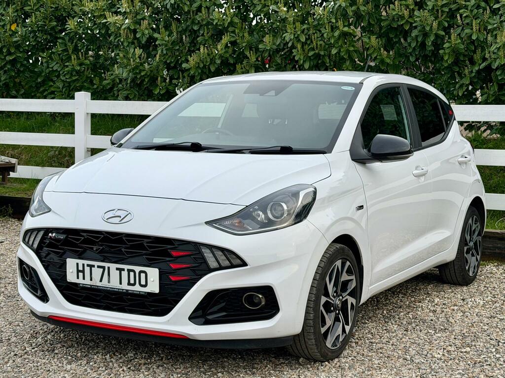 Hyundai I10 1.0 T-gdi N Line Euro 6 Ss HT71TDO White #4
