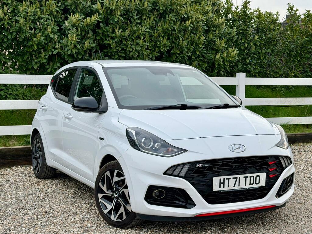 Hyundai I10 1.0 T-gdi N Line Euro 6 Ss White