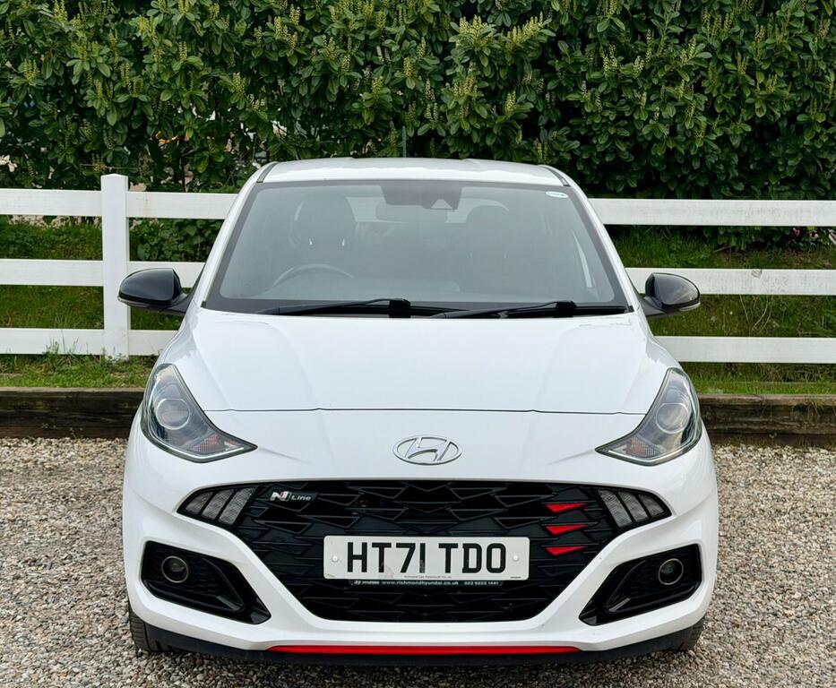 Hyundai I10 1.0 T-gdi N Line Euro 6 Ss HT71TDO White #3