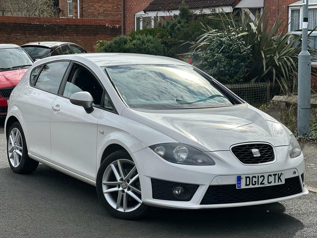 Seat Leon 2.0 Tdi Cr Fr Euro 5 White