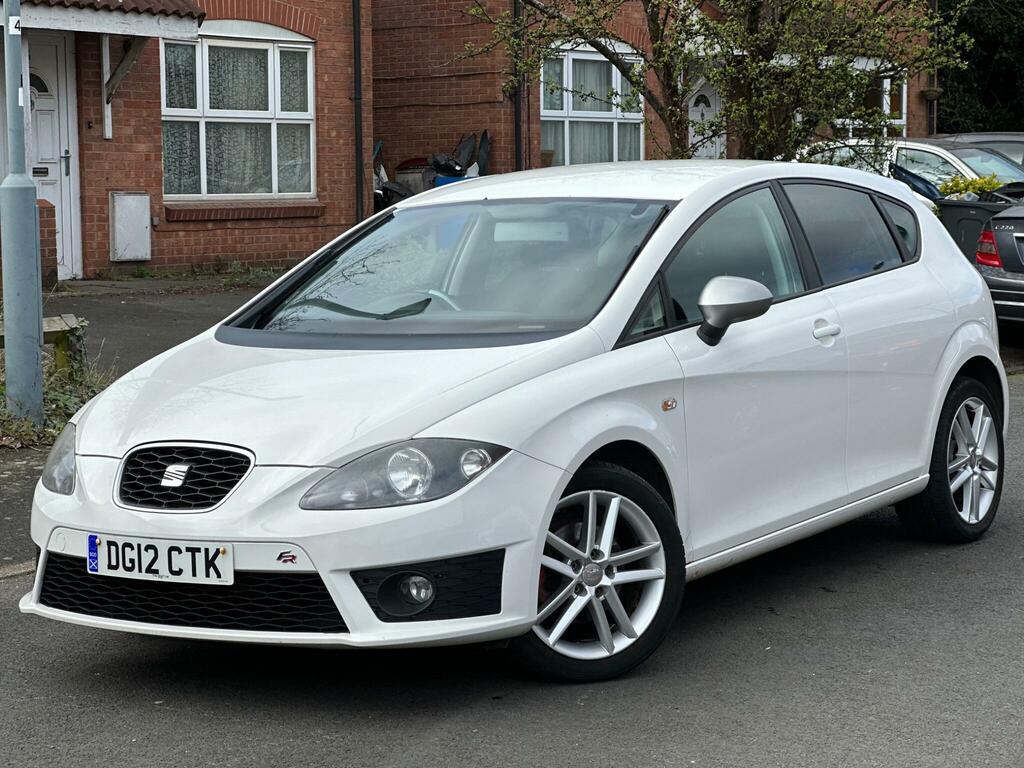 Seat Leon 2.0 Tdi Cr Fr Euro 5 White #4