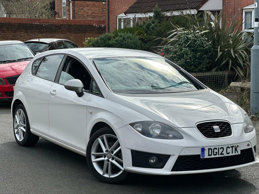 Seat Leon 2.0 Tdi Cr Fr Euro 5 White #2