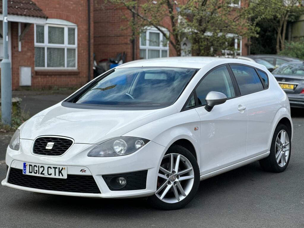 Seat Leon 2.0 Tdi Cr Fr Euro 5 White #5