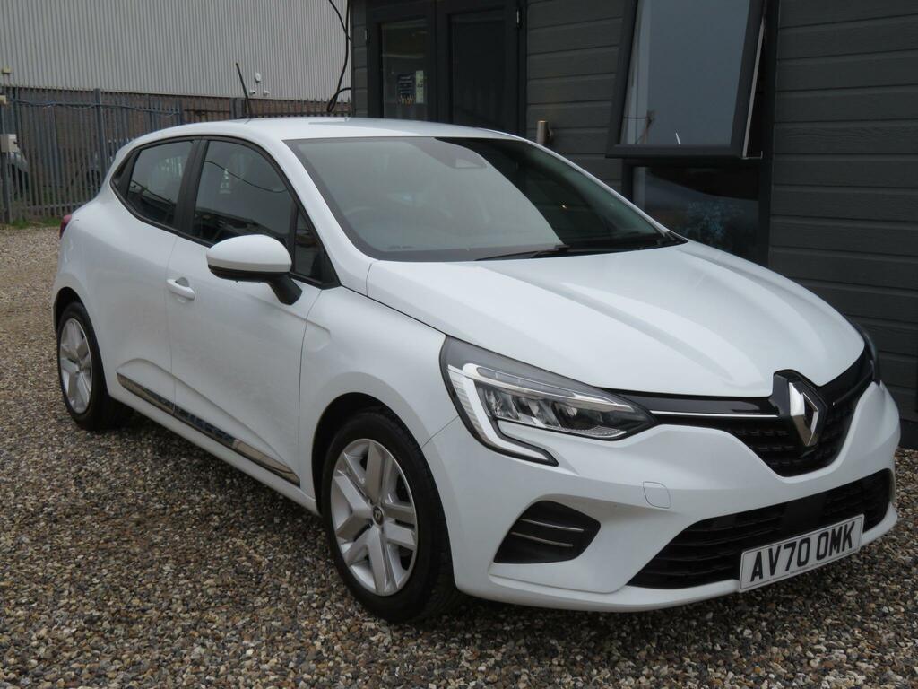 Renault Clio 1.0 Tce Play Euro 6 Ss AV70OMK White #3