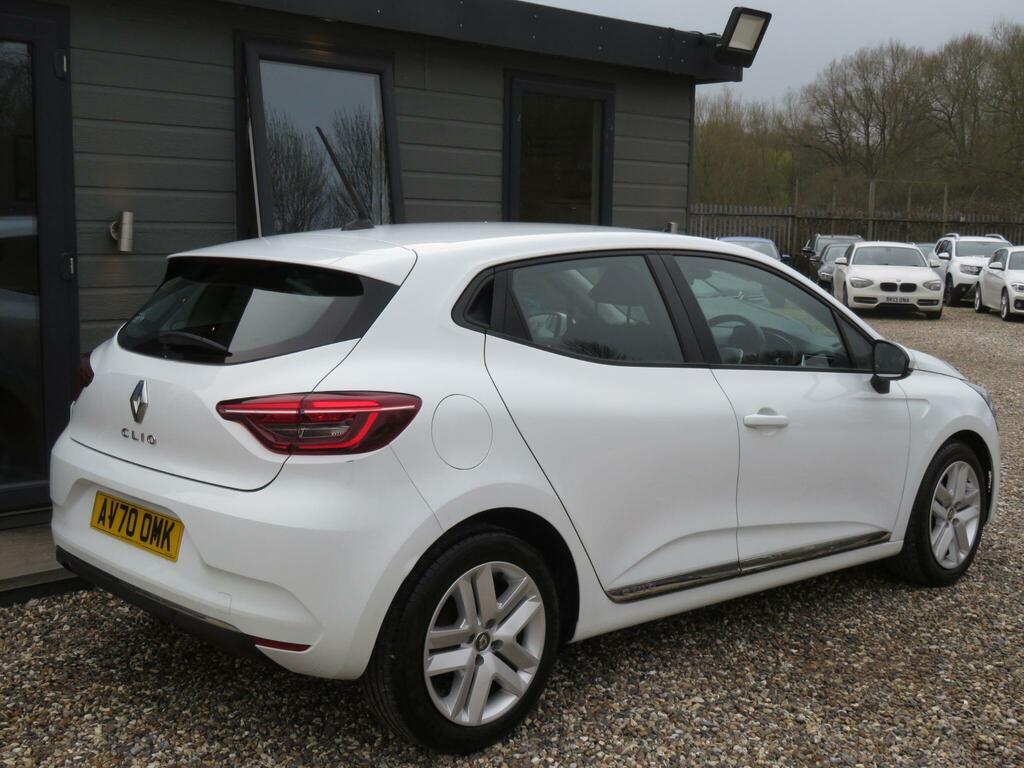 Renault Clio 1.0 Tce Play Euro 6 Ss AV70OMK White #4