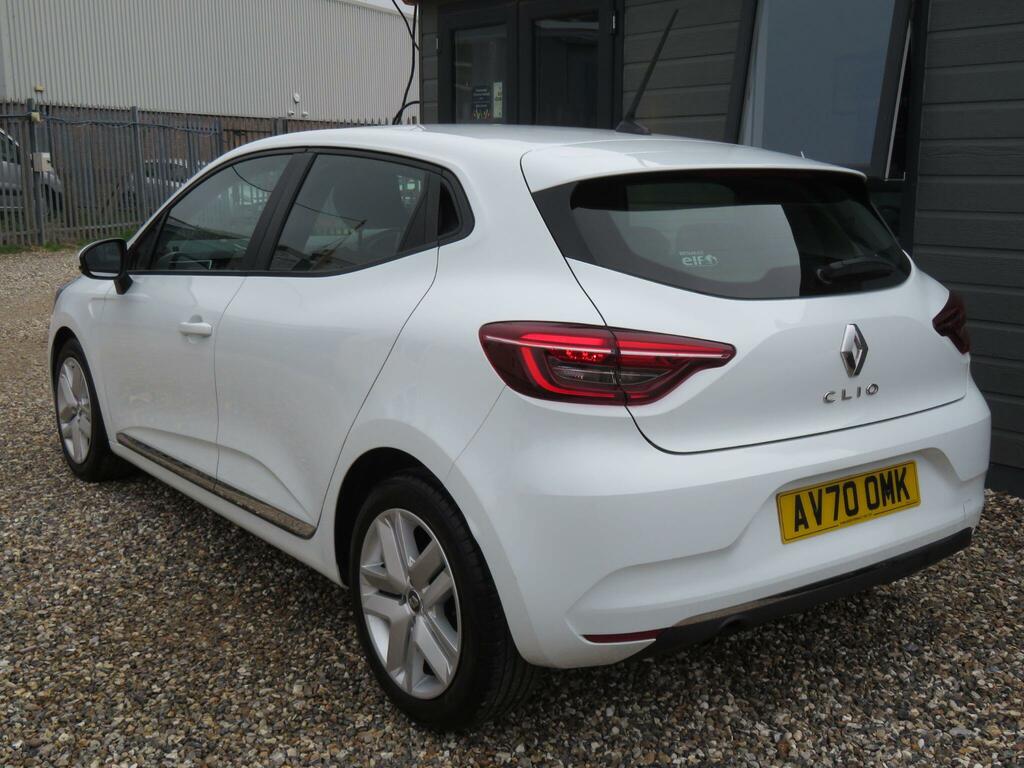 Renault Clio 1.0 Tce Play Euro 6 Ss AV70OMK White #2