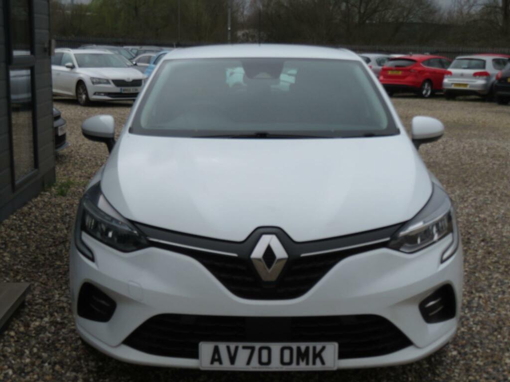 Renault Clio 1.0 Tce Play Euro 6 Ss AV70OMK White #5