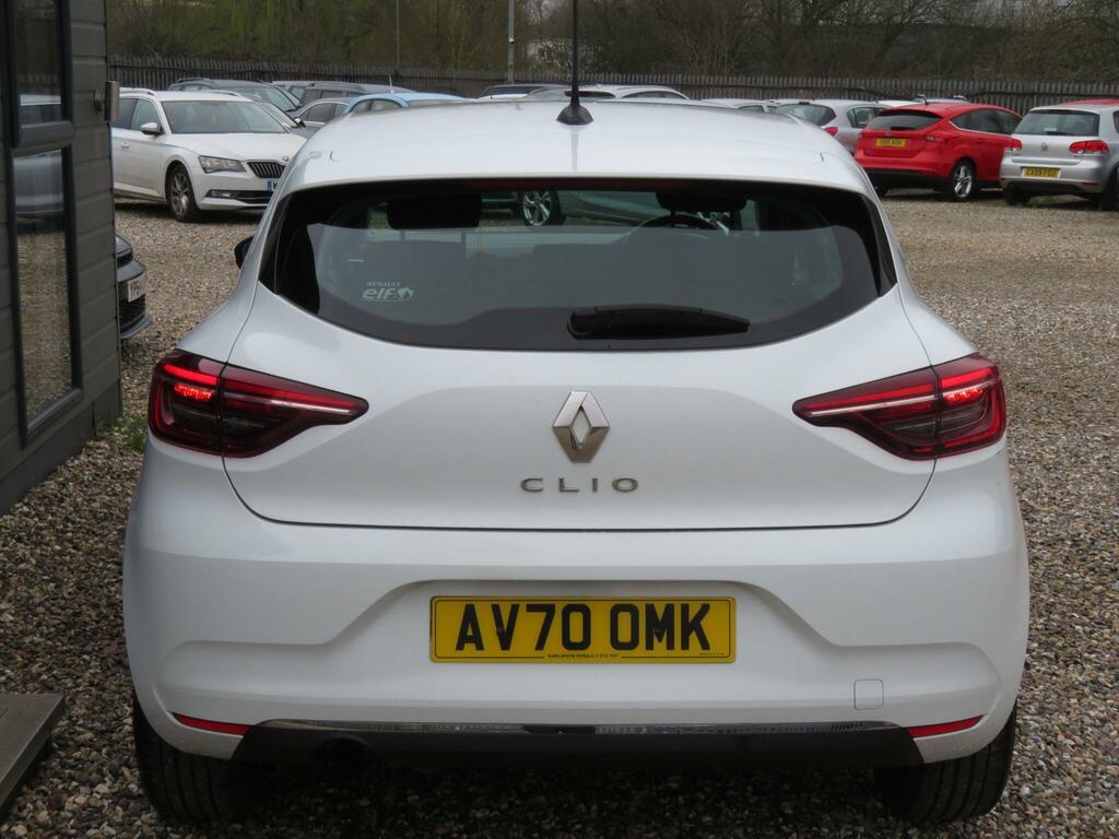 Renault Clio 1.0 Tce Play Euro 6 Ss AV70OMK White #6
