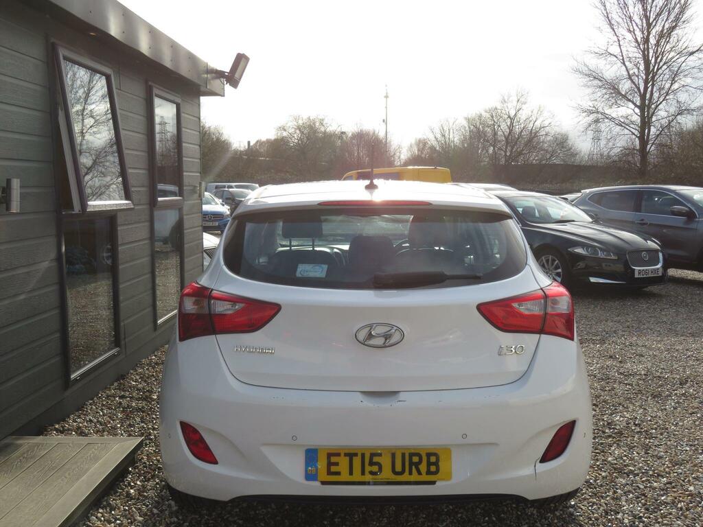 Hyundai I30 1.4 Blue Drive Se Nav Euro 6 Ss ET15URB White #6