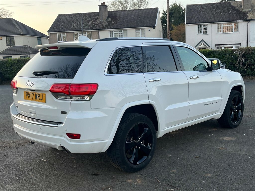 Jeep Grand Cherokee 3.0 V6 Crd Overland 4Wd Euro 6 White #4