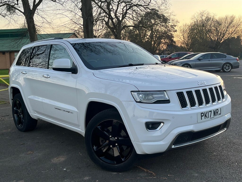 Jeep Grand Cherokee 3.0 V6 Crd Overland 4Wd Euro 6 White #3