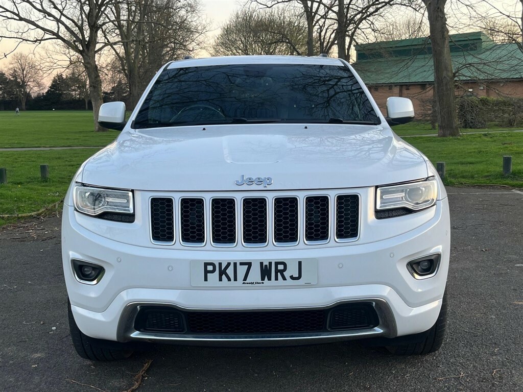Jeep Grand Cherokee 3.0 V6 Crd Overland 4Wd Euro 6 White #2