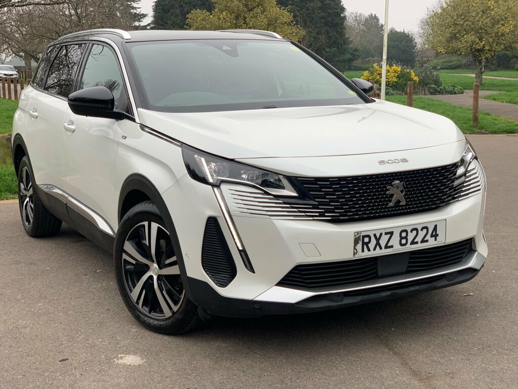 Peugeot 5008 1.5 Bluehdi Gt Eat Euro 6 Ss White