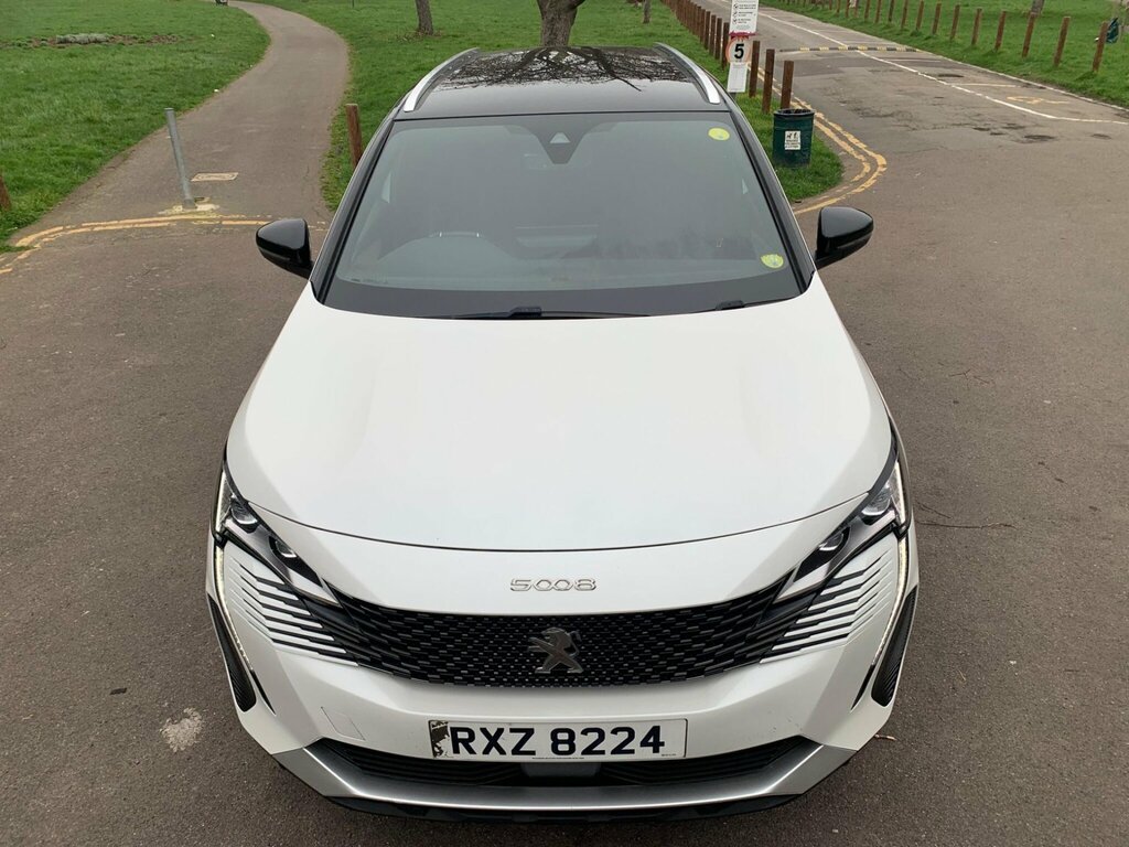 Peugeot 5008 1.5 Bluehdi Gt Eat Euro 6 Ss RXZ8224 White #6