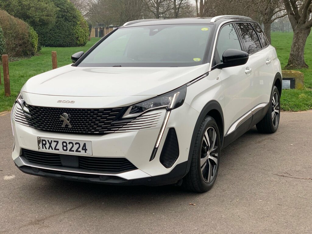 Peugeot 5008 1.5 Bluehdi Gt Eat Euro 6 Ss RXZ8224 White #3