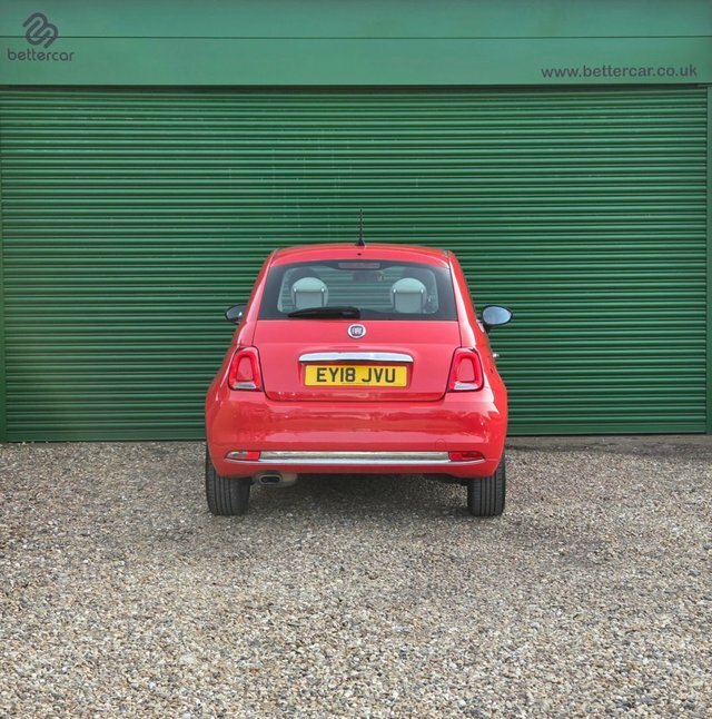 Fiat 500 Lounge Hatchback EY18JVU Pink #5