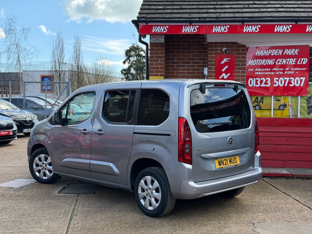 Vauxhall Combo Life 1.5 Turbo D Se Mpv Euro 6 Ss WN21MUO Grey #5