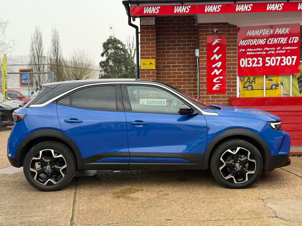 Vauxhall Mokka 1.2 Turbo Ultimate Suv Euro 6 S HG24UNM Blue #2