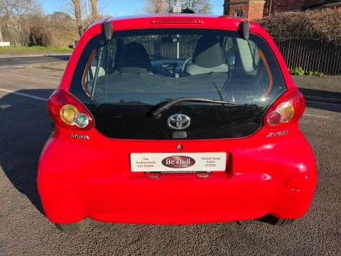Toyota Aygo 1.0 Vvt-i FL56ZYU Red #5
