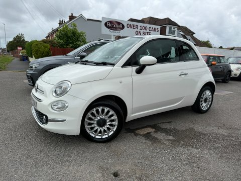 Fiat 500 Lounge White