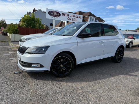 Skoda Fabia Monte Carlo Tsi White
