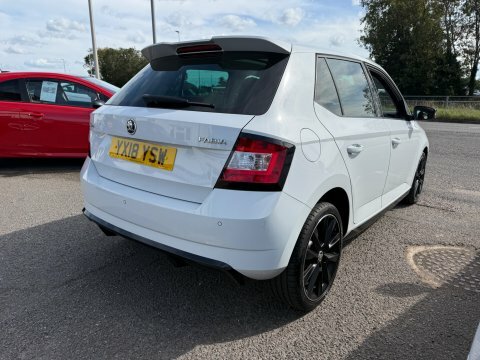 Skoda Fabia Monte Carlo Tsi YX18YSW White #5
