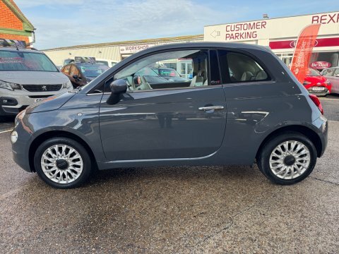 Fiat 500C 1.2 Lounge Convertible GX69LBJ Grey #4
