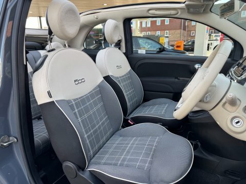 Fiat 500C 1.2 Lounge Convertible GX69LBJ Grey #3