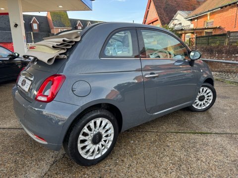 Fiat 500C 1.2 Lounge Convertible GX69LBJ Grey #2