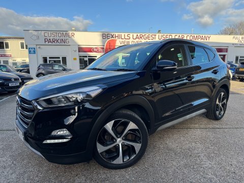 Hyundai Tucson Crdi Premium Blue Black