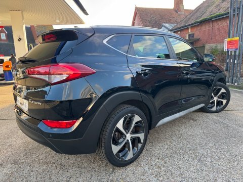 Hyundai Tucson Crdi Premium Blue EX67ONT Black #2