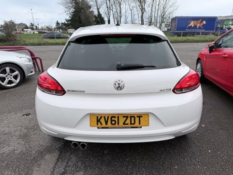 Volkswagen Scirocco Gt Tdi KV61ZDT White #6